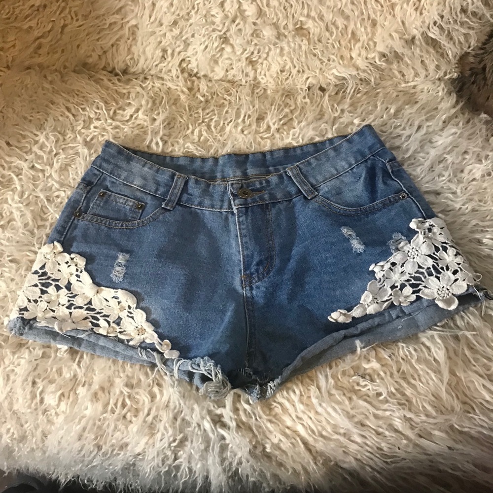 Jean shorts size 6/8